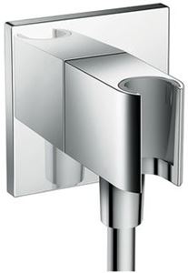 HANSGROHE FIXFIT prípojka hadice Square G1/2", so sprchovacím držiakom, chróm