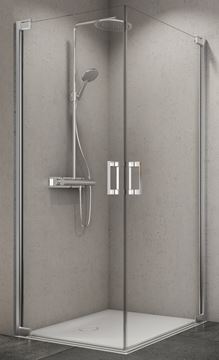 CONCEPT 300 STYLE sprchové dvere 75x200 cm, lietacie, ľavé, aluchróm/číre sklo