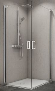 CONCEPT 300 STYLE sprchové dvere 75x200 cm, lietacie, ľavé, aluchróm/číre sklo