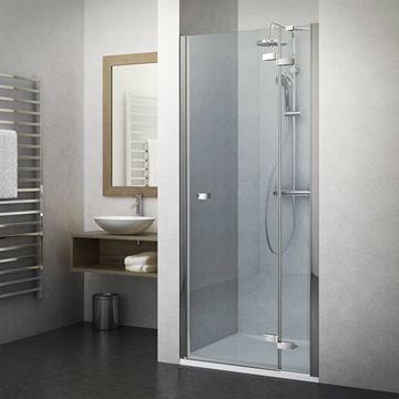 ROTH ELEGANT LINE GDNP1/1300 sprchové dvere 130x200 cm, krídlové, pravé, brillant/sklo transparent