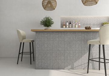 ARGENTA GRAVEL dekor 40x120cm, square grey GRAVEL SQUARE GREY Obrázek - fotka