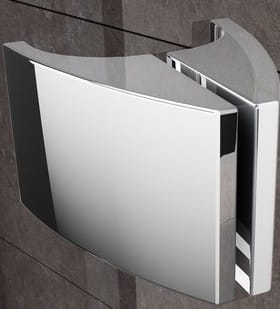 RAVAK PIVOT PDOP2 120 sprchové dvere 120x190 cm, pivotové, biela/sklo transparent 03GG0101Z1 Obrázek - fotka