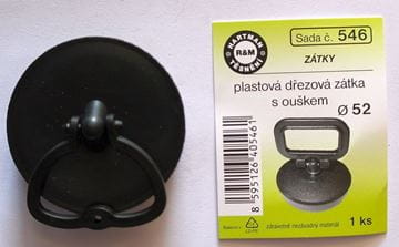 HARTMAN zátka 52 mm, s očkom, drezová, PE