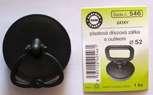 HARTMAN SADA 546 zátka 52mm drezová, s uškom, PE
