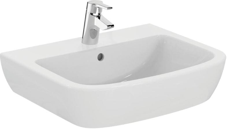 IDEAL STANDARD TEMPO umývadlo 60 cm, s otvorom pre batériu a prepadom