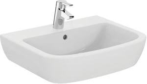 IDEAL STANDARD TEMPO umývadlo 60 cm, s otvorom pre batériu a prepadom