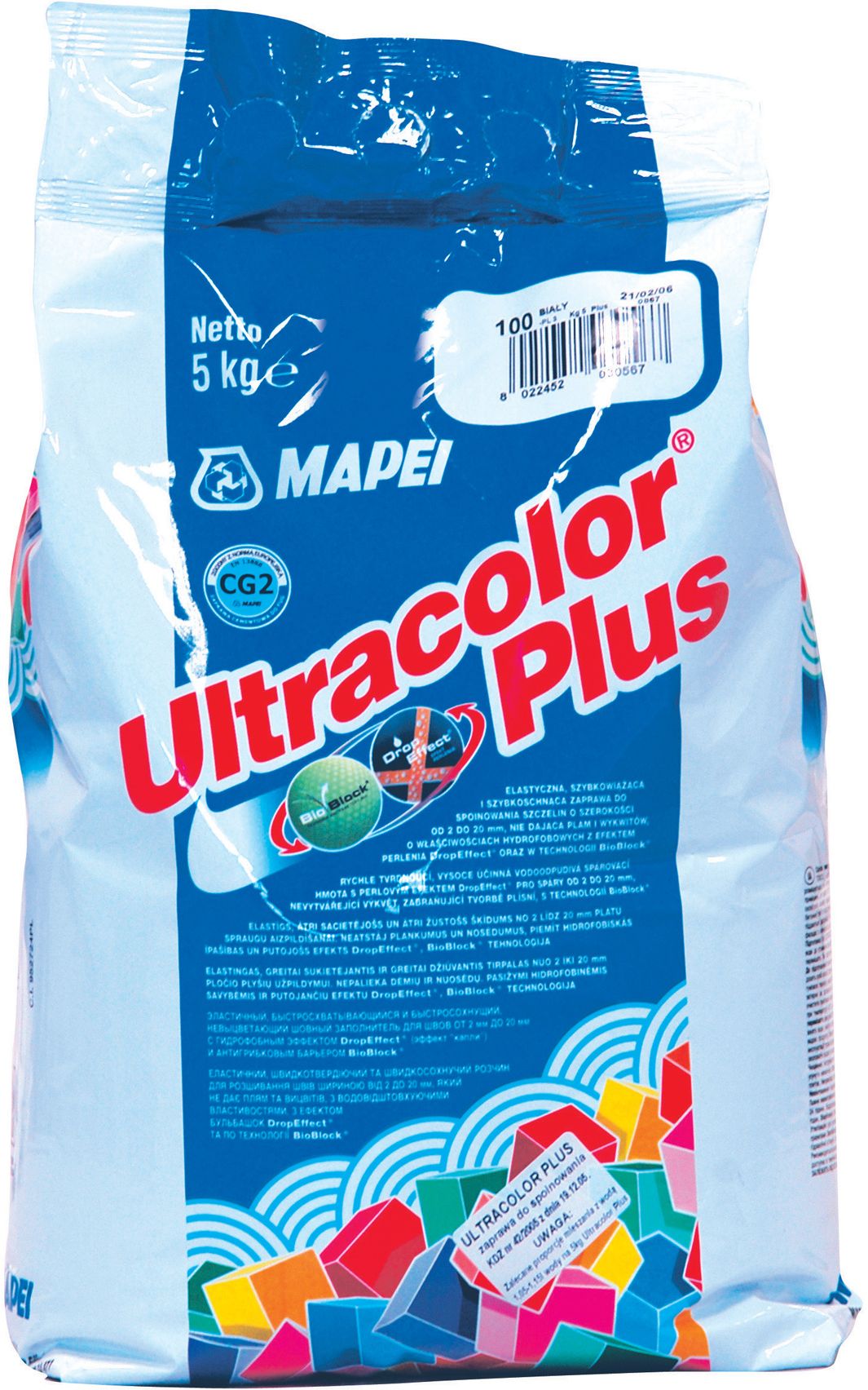 MAPEI ULTRACOLOR PLUS škárovací tmel 5kg, 144 čokoládová