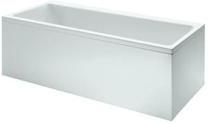 LAUFEN PRE rohová vaňa 180x80 cm, s konštrukciou, s L-panelom pravým, akrylát