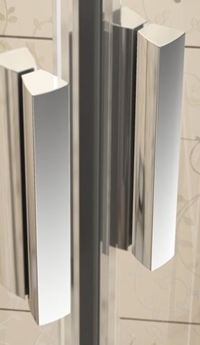 RAVAK BLIX BLCP4-90 SABINA sprchovací kút 90x90 cm, R500, znížený, posuvné dvere, lesk/sklo tranpsarent 3B270C40Z1 Obrázek - fotka