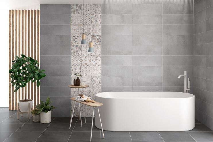 ARGENTA CAEN obklad 20x60cm, anthracite CAEN ANTHRACITE Obrázek - fotka