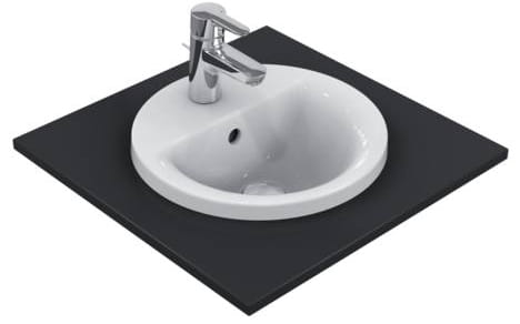 IDEAL STANDARD CONNECT umývadlo 38 cm, s otvorom pre batériu a prepadom E504101 Obrázek - Hlavní obrázek
