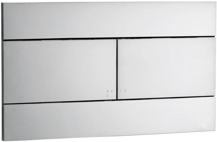 IDEAL STANDARD BETTER SLIM ovládacie tlačidlo pre dve splachovania, plast, biela VV659041 Obrázek - Hlavní obrázek