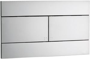 IDEAL STANDARD BETTER SLIM ovládacie tlačidlo pre dve splachovania, plast, biela