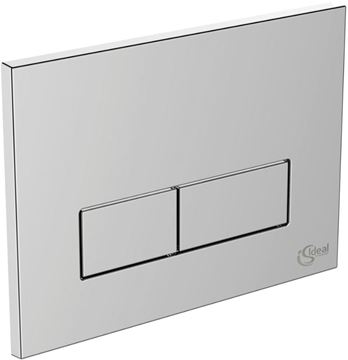 IDEAL STANDARD ovládacie tlačidlo Ideal System pre dve splachovania, plast, chróm
