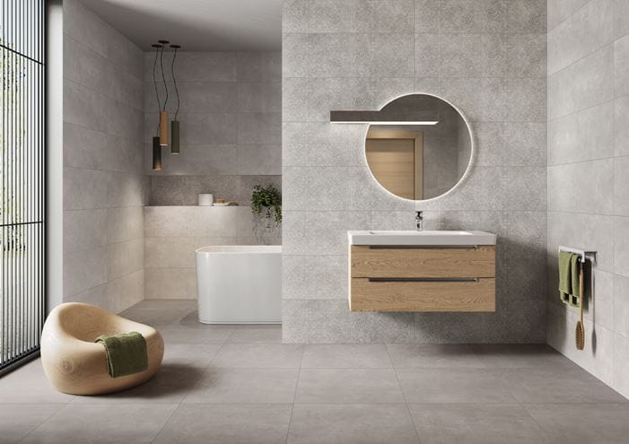 VILLEROY & BOCH SIDEWALK dlažba 80x80cm, mat, vilbostoneplus, light grey 2810/DU10 Obrázek - fotka