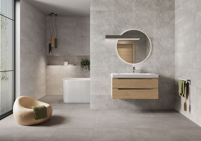 VILLEROY & BOCH SIDEWALK dlažba 30x60cm, mat, vilbostoneplus, cool grey 2394/DU90 Obrázek - fotka
