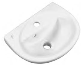 IDEAL STANDARD EUROVIT umývatko 400x295mm s otvorom, biela R420601 R420601 Obrázek - Hlavní obrázek