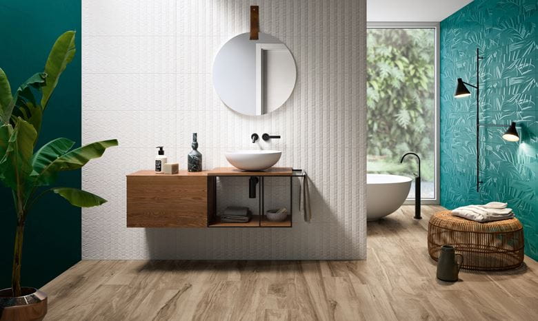 NAXOS HUB dekor 31,2x79,7cm, felci sapphire 118378 Obrázek - fotka