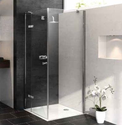 HÜPPE ENJOY PURE SW 900 bočná stena 90x200 cm, lesklá strieborná/číre sklo 4T1614.092.322 Obrázek - fotka