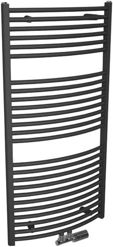 CONCEPT 200 TUBE EXTRA kúpeľňový radiátor 1175/600, stredové pripojenie, chróm CTE11750600SM80-5002 Obrázek - Hlavní obrázek