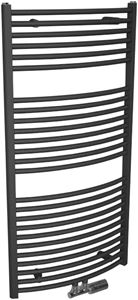 CONCEPT 200 TUBE EXTRA kúpeľňový radiátor 1175/600, stredové pripojenie, hliník S01