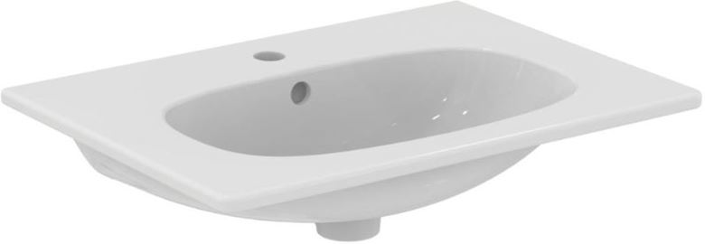 IDEAL STANDARD TESI umývadlo 62,5 cm, s otvorom pre batériu a prepadom T351001 Obrázek - Hlavní obrázek