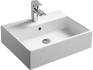 IDEAL STANDARD STRADA umývadlo 50 cm, s otvorom pre batériu a prepadom