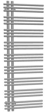 ZEHNDER YUCCA ASYM dizajnový radiátor 1304/478, jednoradový, pripojenie zhora/zdola, biela RAL9016