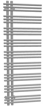 ZEHNDER YUCCA ASYM dizajnový radiátor 600/1300, jednoradový, pripojenie zhora / zdola, biela RAL9016