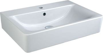 IDEAL STANDARD CONNECT CUBE umývadlo 65 cm, s otvorom pre batériu a prepadom