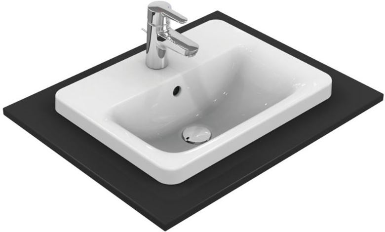 IDEAL STANDARD CONNECT umývadlo 50 cm, s otvorom pre batériu a prepadom E504301 Obrázek - Hlavní obrázek