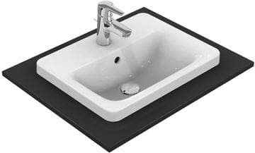 IDEAL STANDARD CONNECT umývadlo 50 cm, s otvorom pre batériu a prepadom