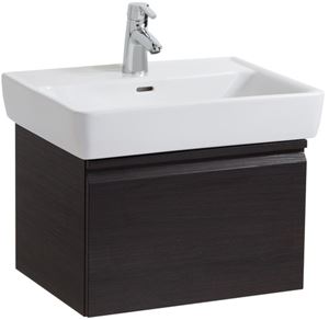 LAUFEN PRE skrinka pod umývadlo 57x45x39 cm, 1 zásuvka, wenge