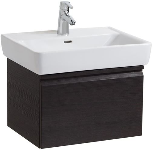 LAUFEN PRE skrinka pod umývadlo 57x45x39 cm, 1 zásuvka, wenge H4830420954231 Obrázek - Hlavní obrázek