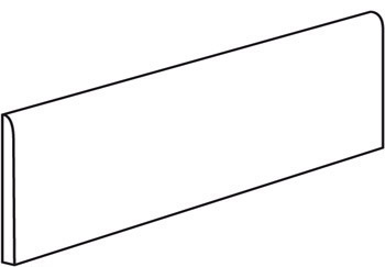 IMOLA X-ROCK sokel 6x60 cm, mat, white