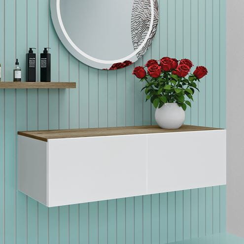 CONCEPT MODULAR doska pod umývadlo 80x47,5x1,8 cm, lesklá biela 807580 Obrázek - fotka