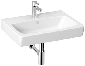 JIKA LYRA PLUS umývadlo 60 cm, s otvorom pre batériu a prepadom