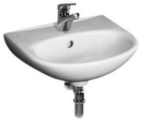 JIKA ZETA umývadielko 40 cm, s otvorom pre batériu a prepadom H8153930001041 Obrázek - Hlavní obrázek