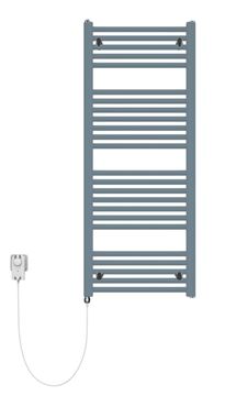 KORADO KORALUX LINEAR COMFORT - E kúpeľňový radiátor 900/600, s vykurovacou tyčou, biela RAL9016 KLT-090060-00E10 Obrázek - fotka