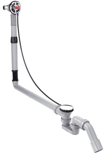 HANSGROHE EXAFILL S vaňový sifón 78 cm, s napúšťaním prepadom, bovden, chróm 58116180 Obrázek - Hlavní obrázek