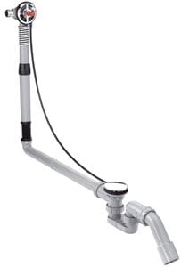 HANSGROHE EXAFILL S vaňový sifón 78 cm, s napúšťaním prepadom, bovden, chróm
