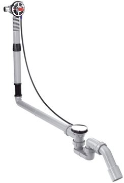 HANSGROHE EXAFILL S vaňový sifón 78 cm, s napúšťaním prepadom, bovden, chróm