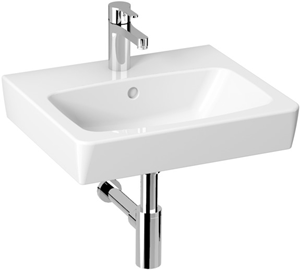 JIKA LYRA PLUS umývadlo 50 cm, s otvorom pre batériu a prepadom