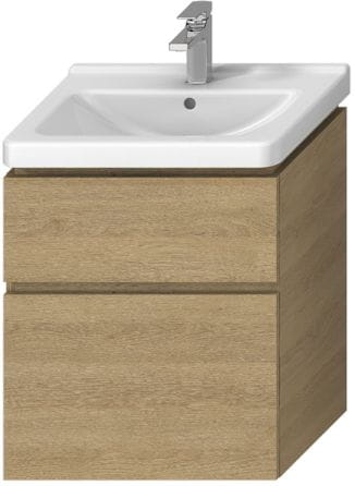 JIKA CUBITO PURE skrinka pod umývadlo 54x39, 9x68, 3 cm, 2 zásuvky, dub H40J4224025191 Obrázek - Hlavní obrázek