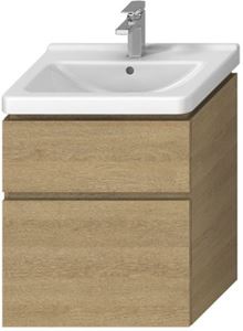 JIKA CUBITO PURE skrinka pod umývadlo 54x39, 9x68, 3 cm, 2 zásuvky, dub