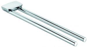 KLUDI AMBA držiak uteráka 462 mm, dvojramenný, chróm