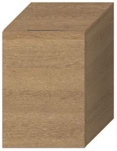 JIKA CUBITO PURE nízka skrinka 32x32,2x47,2 cm, 1 dvierka, pánty vpravo, dub