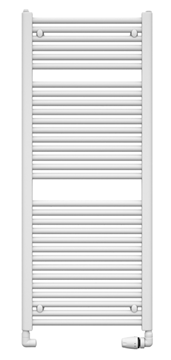 KORADO KORALUX LINEAR MAX kúpeľňový radiátor 900/750, spodné pripojenie, biela RAL9016