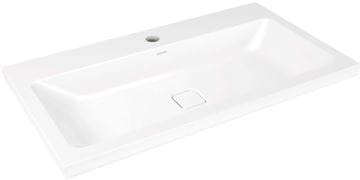 KALDEWEI CONO 3084 umývadlo 90 cm, s otvorom pre batériu, bez prepadu, smaltovaná oceľ, Perl-Effekt, alpská biela