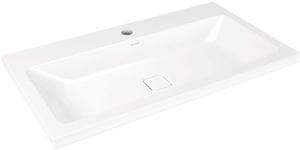 KALDEWEI CONO 3084 umývadlo 90 cm, s otvorom pre batériu, bez prepadu, smaltovaná oceľ, Perl-Effekt, alpská biela